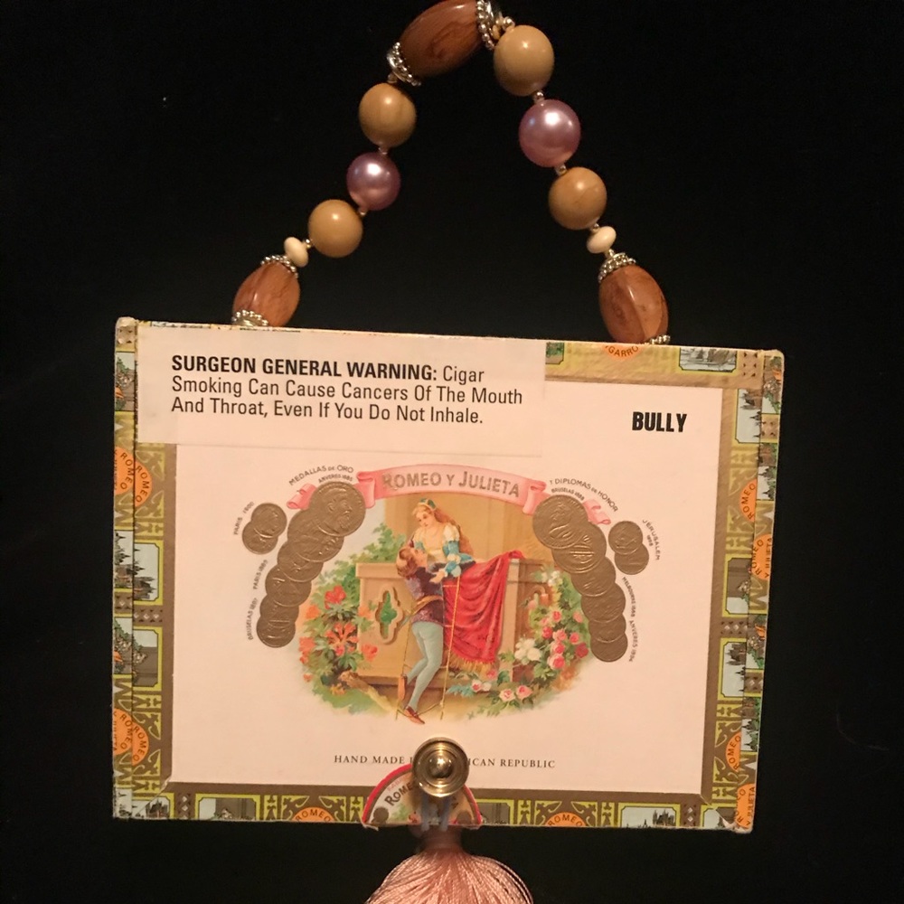 Cigar Box Cocktail Purse